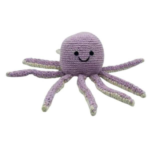 Baby Rattle – Soft toy Octopus 3 colours
