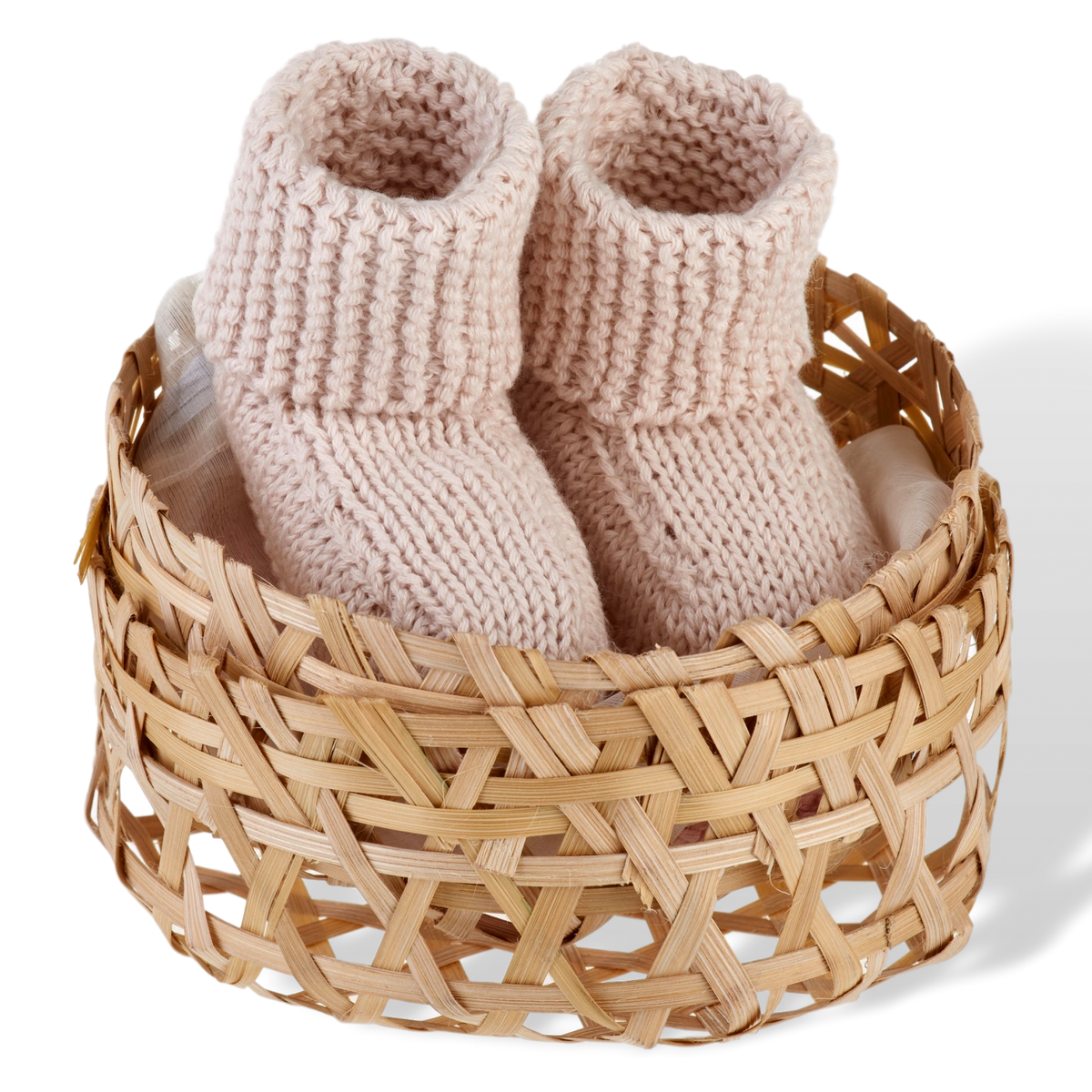 Baby Booties (4 colours) Organic - Main Image