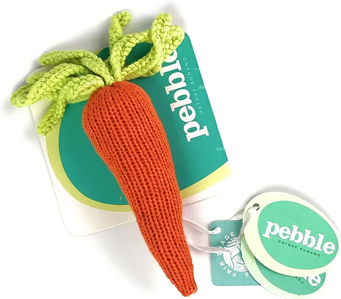 Carrot Baby Rattle