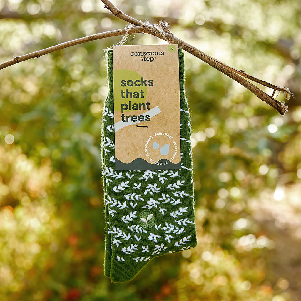 Socks that Plant Trees leaves (3pack)