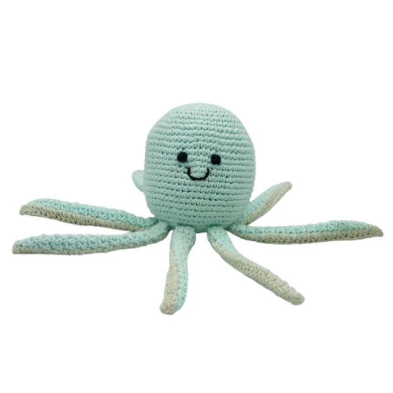 Baby Rattle – Soft toy Octopus  3 colours