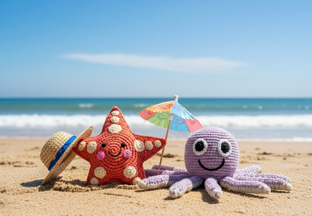 Baby Rattle – Soft toy Starfish