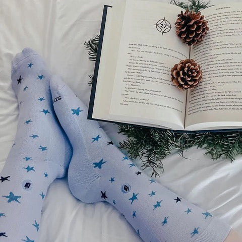 Socks that Give Books-Stars (3 pack)