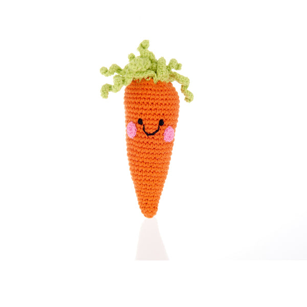 Friendly baby carrot Rattle