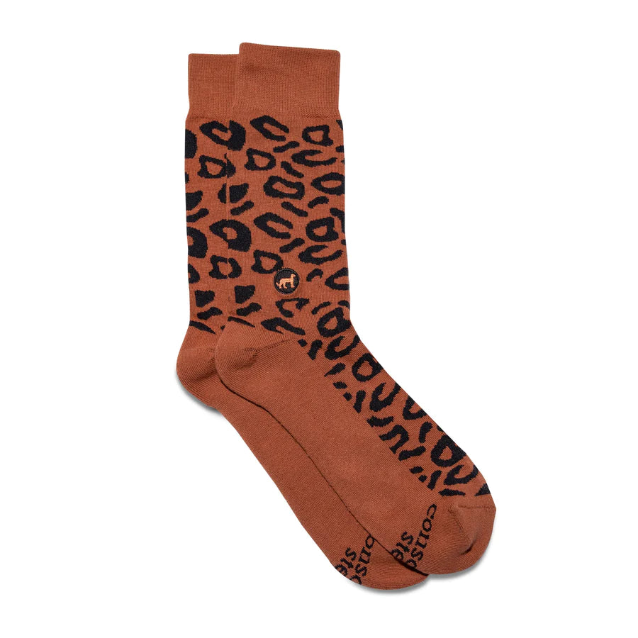 socks that protect cheetahs-tan (3 pack)