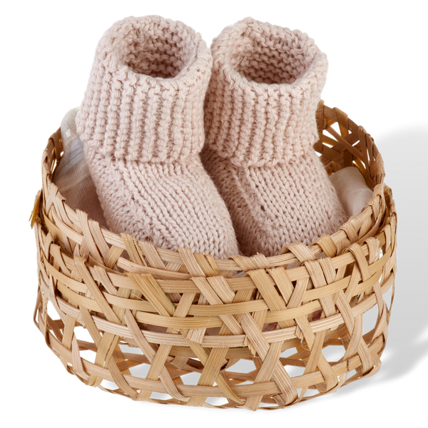 Baby Booties (3 colours)  - Organic - Samana Living