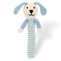 Stick Rattle – Organic (3 colours) - Samana Living