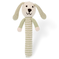 Stick Rattle – Organic (3 colours) - Samana Living