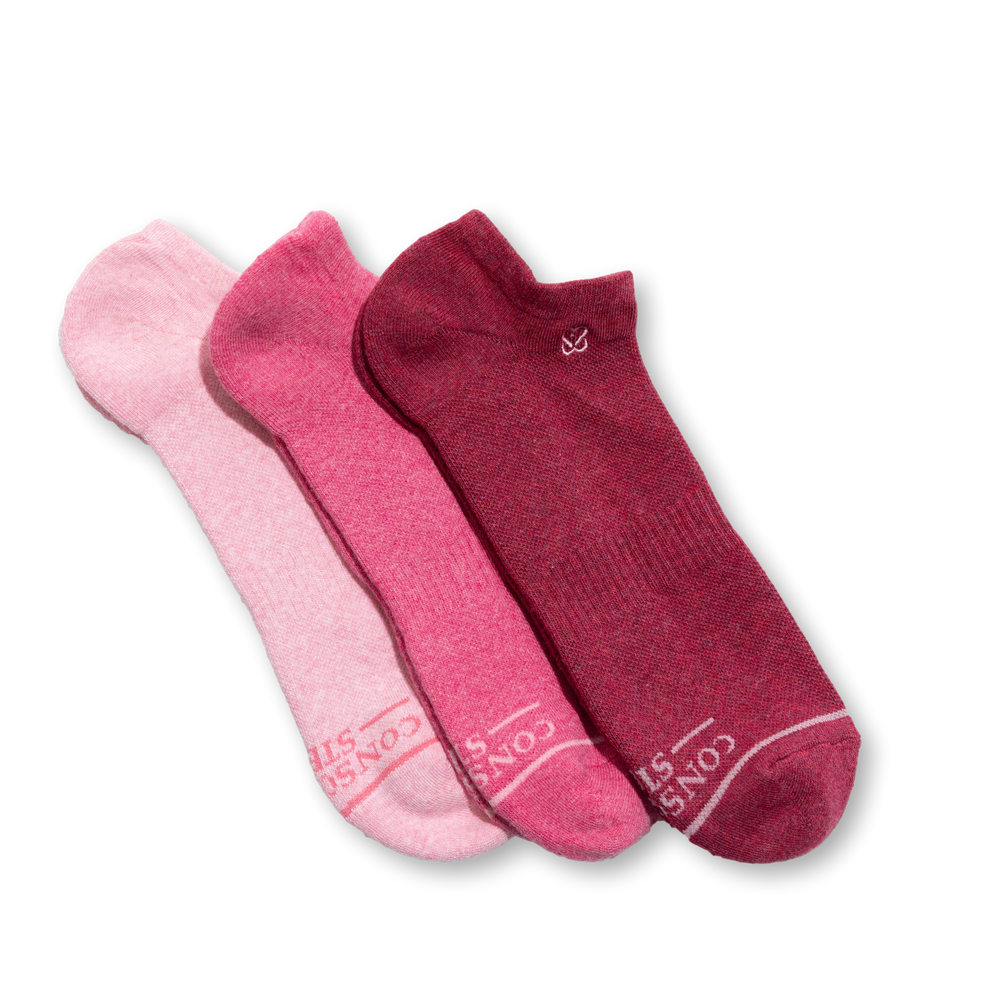 Socks that Promote Prevention of Breast Cancer - ankle collection